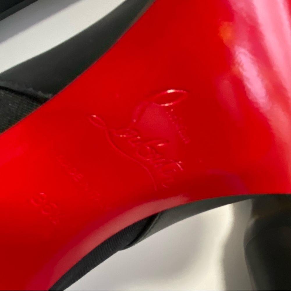 NWT CHRISTIAN LOUBOUTIN
CL 70 logo-embellished leather Chelsea boots - Picture 7 of 9